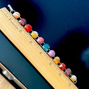 Vintage Polished stone bracelet